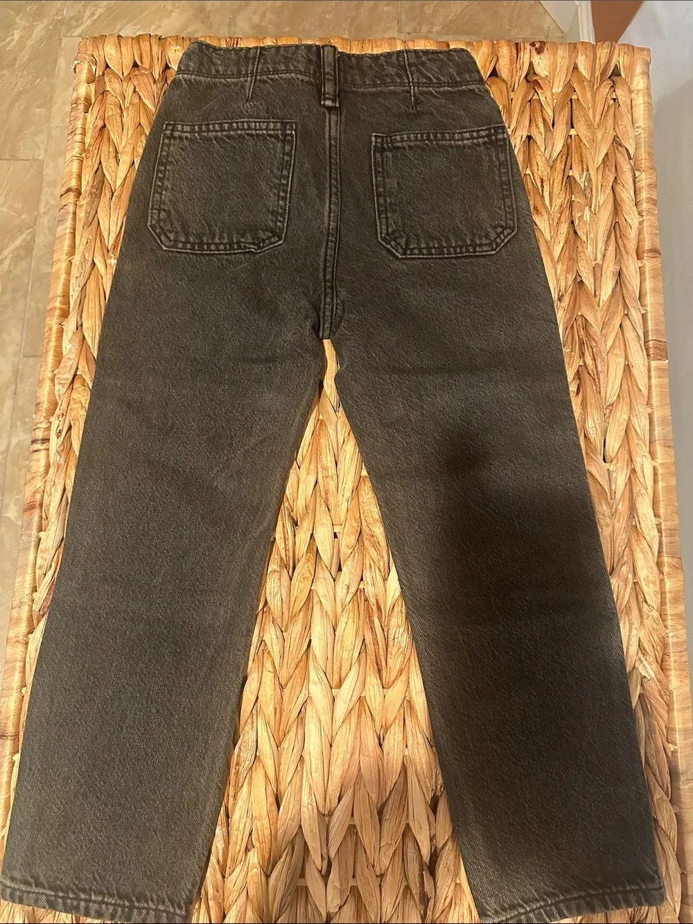 GAP Black Kids Cargo-Style Jeans